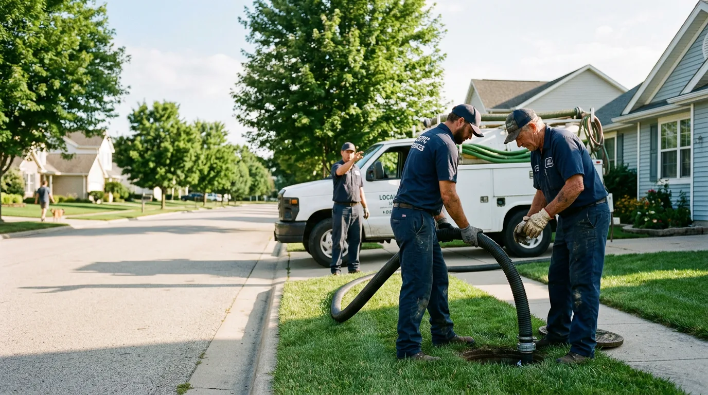 Grease Trap Pumping in Hometown, WV